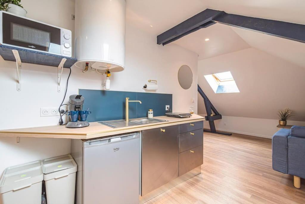L'Azur Dore, Studio Pour 2 Voyageurs Isles-sur-Suippe 外观 照片